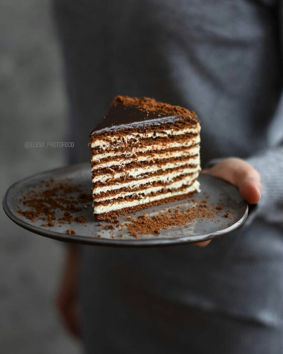 Медово шоколадный торт спартак рецепт с фото