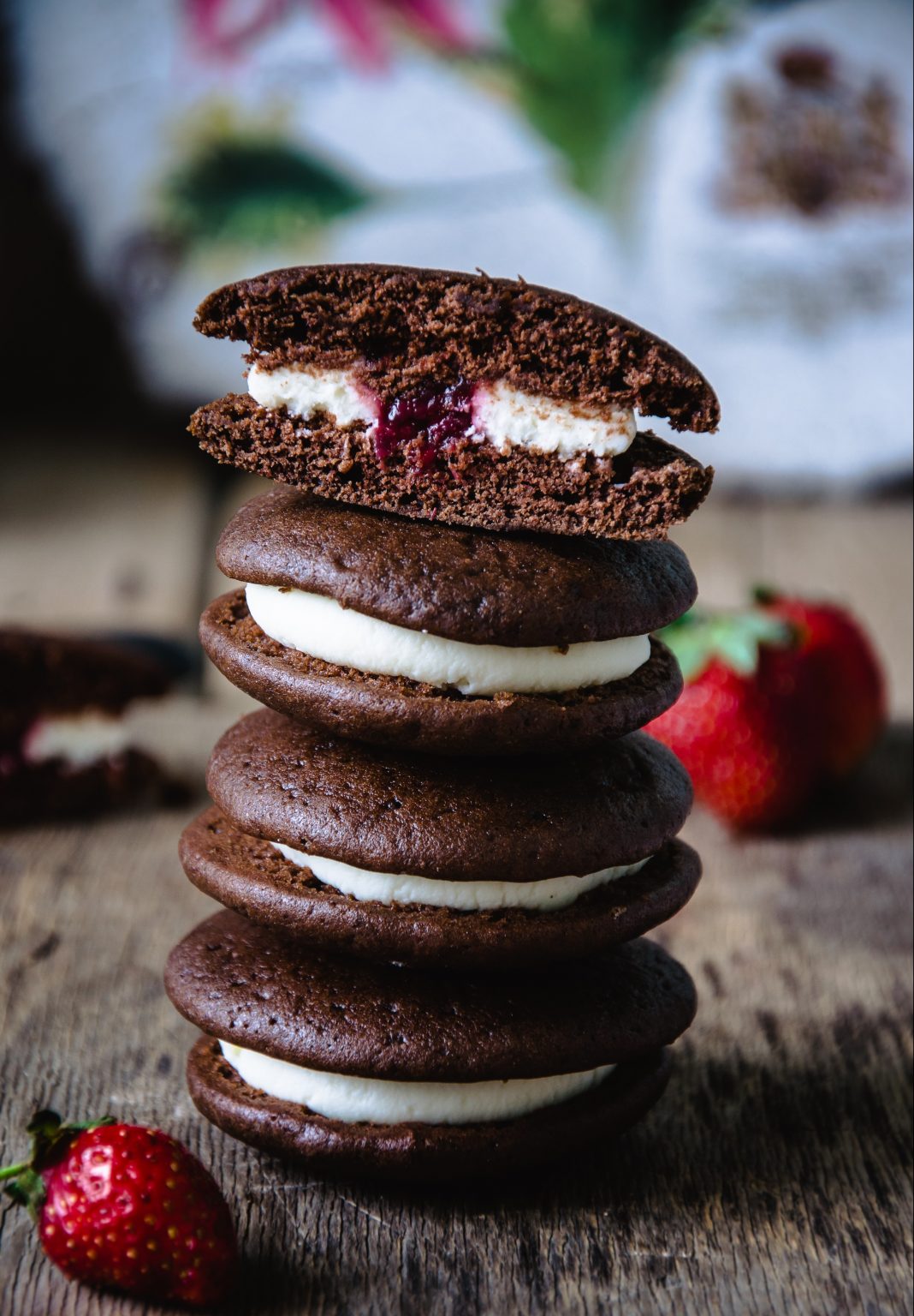 Шоколадные пирожные 