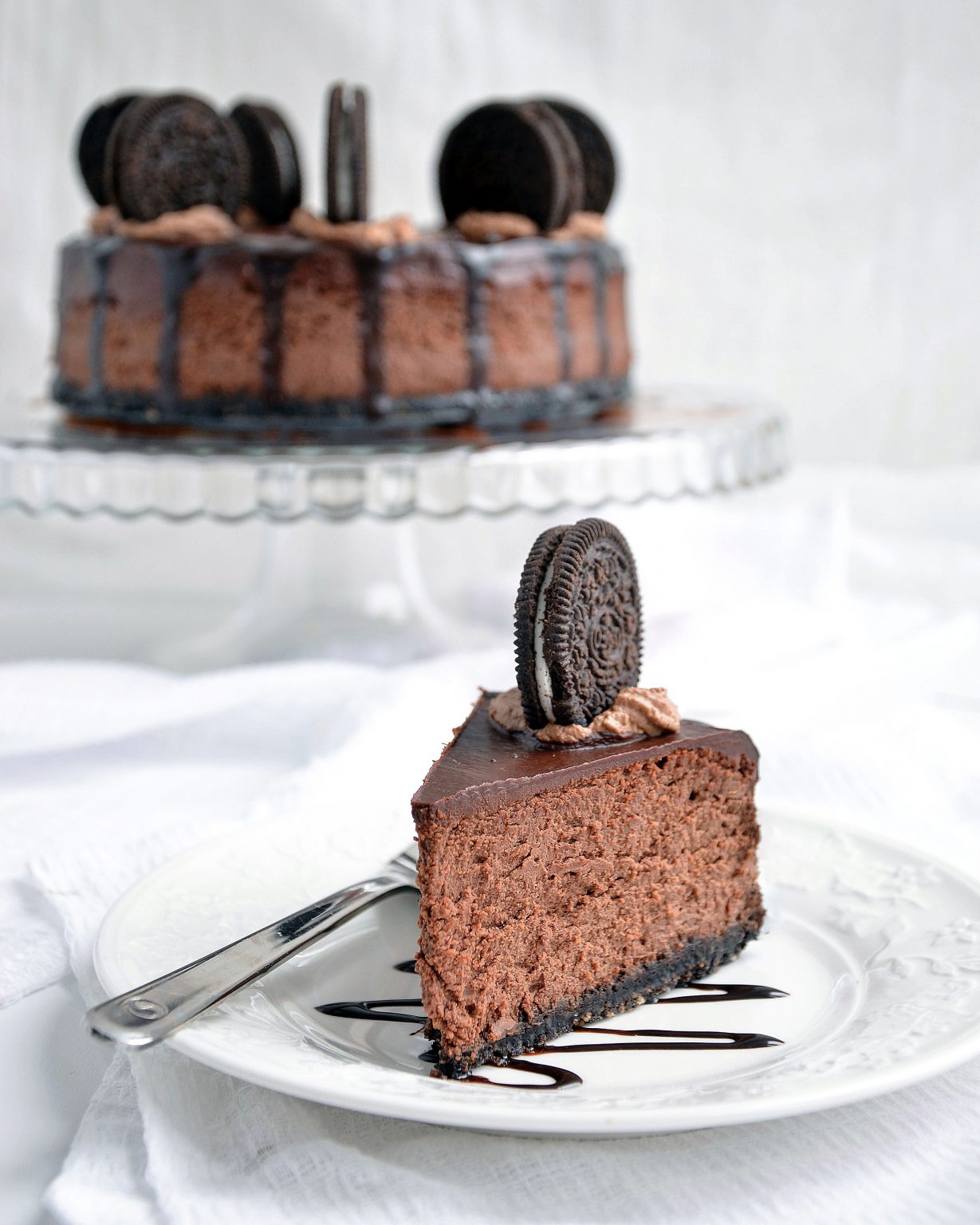 Шоколадный чизкейк