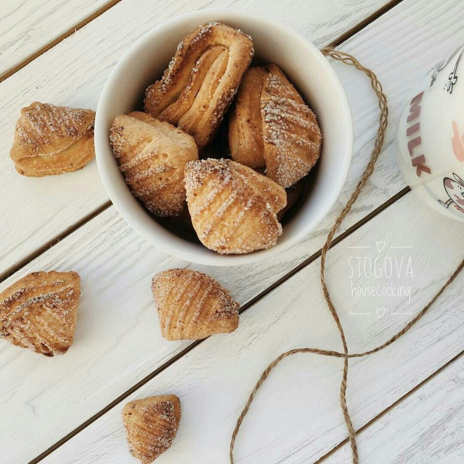 творожное печенье, печенье гусиные лапки, homebaked.ru