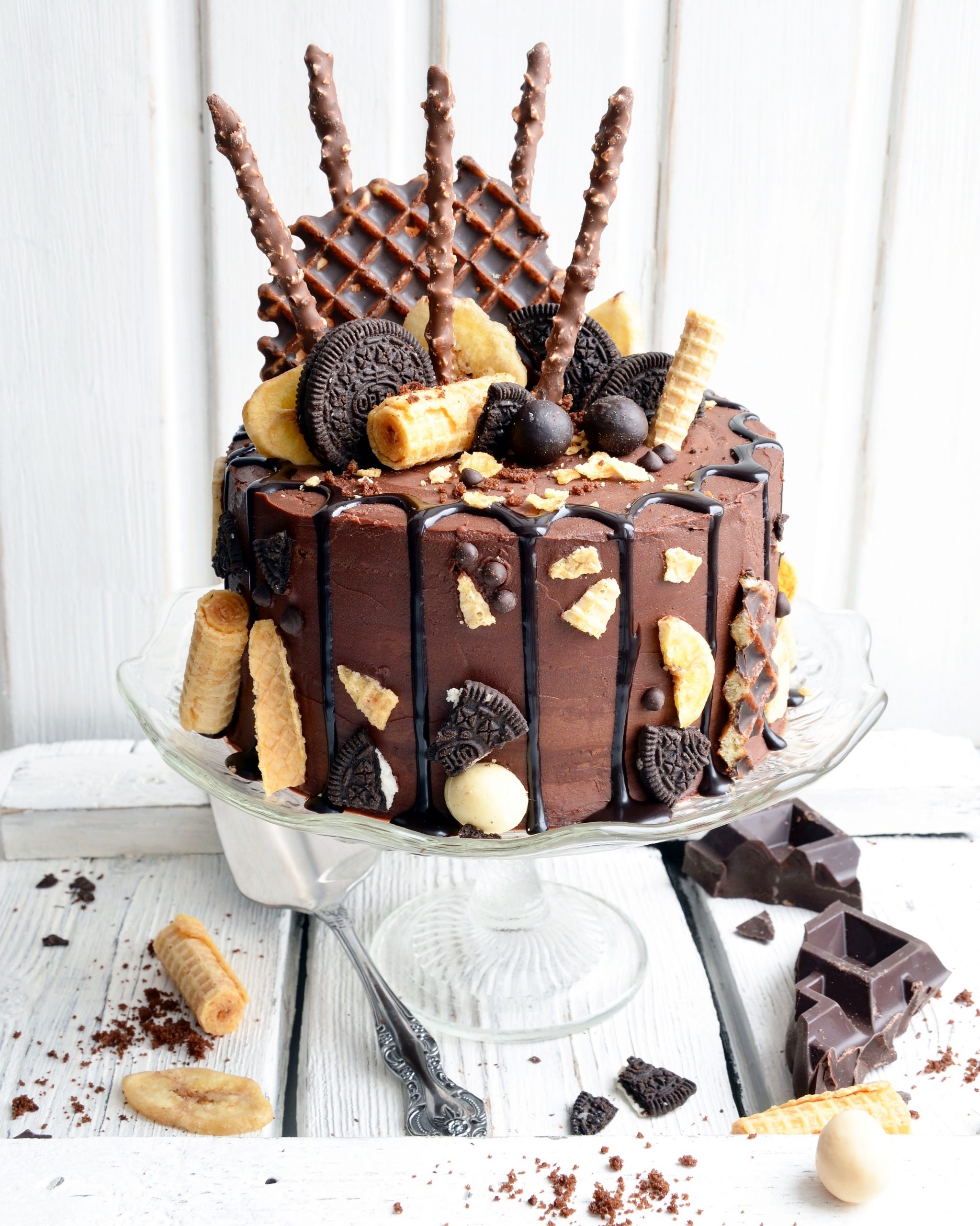 Карамельно-шоколадный десерт